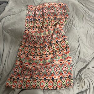 Size small strapless Glam brand dress or bathing suit coverup